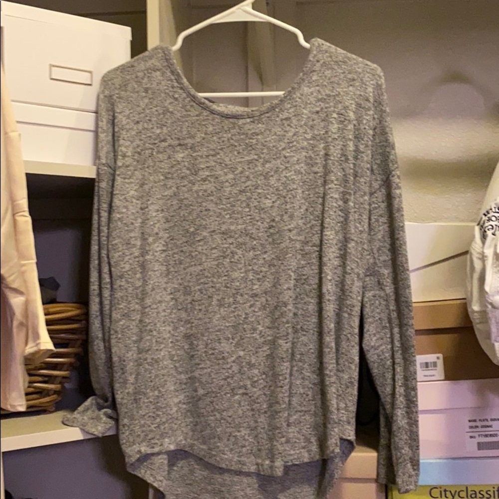Gray long sleeve